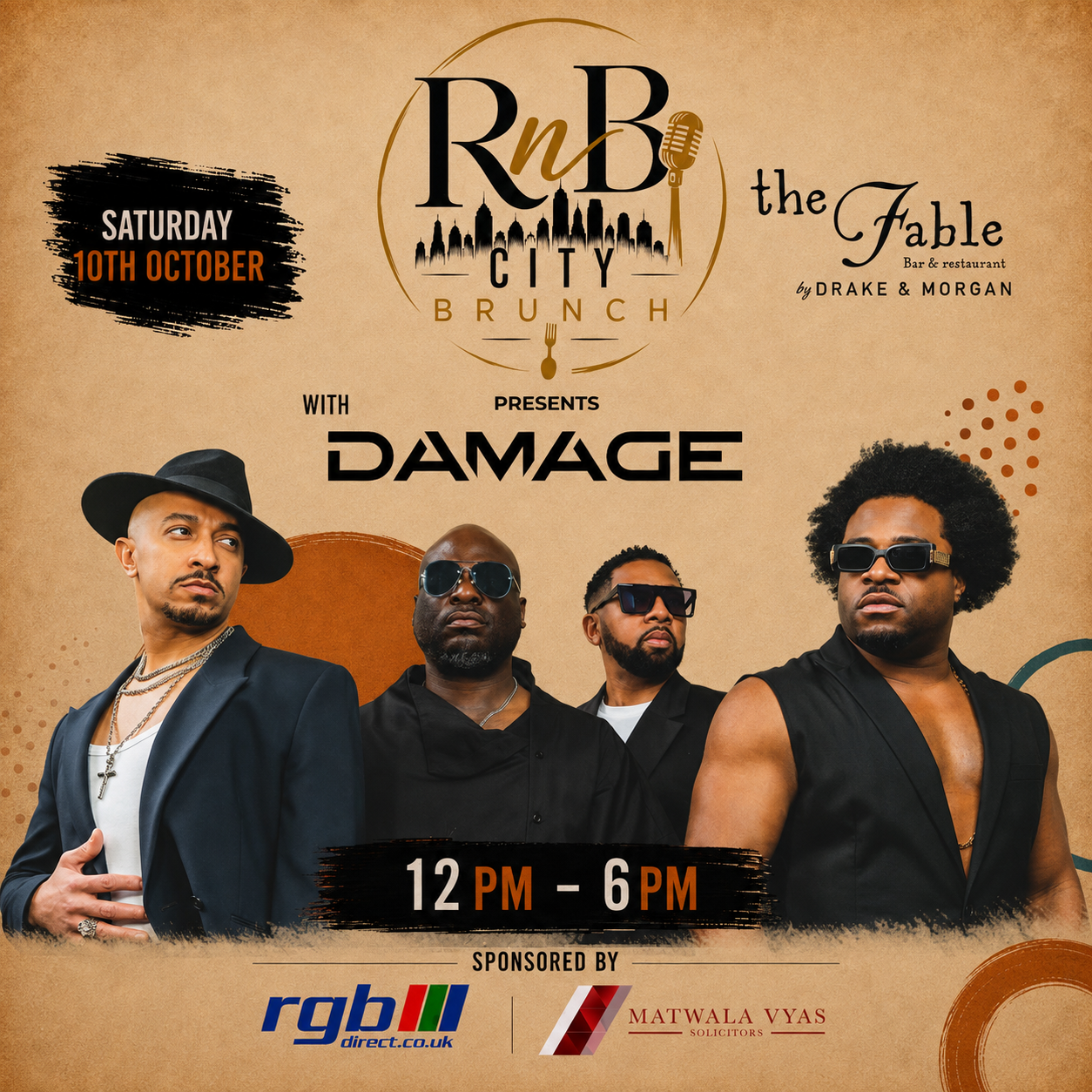 RnB City Brunch with Damage